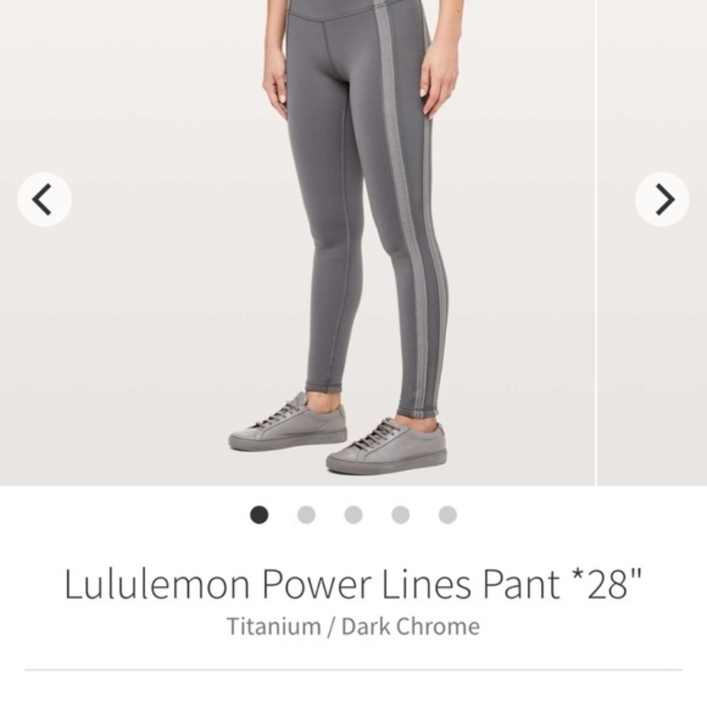 Lululemon power lines 28"